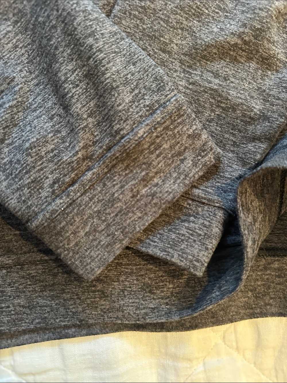 SODO Men's Crewneck Hoodie Sweater - Charcoal Heather - Picture 5 of 7